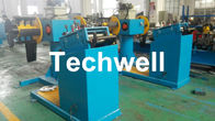 Rotary Double Head Mandrel Manual Uncoiler / Decoiler With Weight Capacity Of 3 / 5 Ton