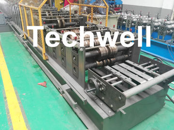 Manual / Hydraulic 12 Stations U Purlin Roll Forming Machine With 1.5 - 3.0mm Thickness