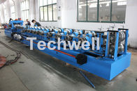 CZ Shaped Purlin Roll Forming Machine With 17 Forming Station TW-CZ300