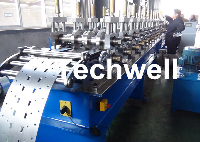 Rotolo dritto dello scaffale di controllo dello SpA del touch screen che forma macchina per potere idraulico 5.5kw della stazione