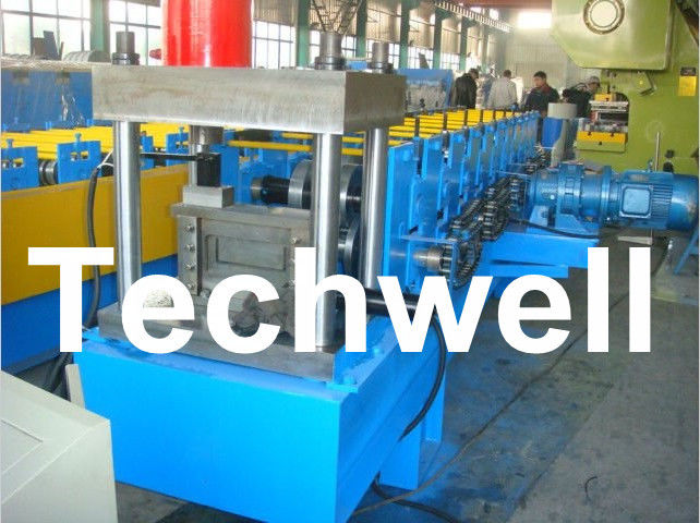 Rotolo d'acciaio del Purlin di U che forma macchina per il profilo speciale del Purlin di U con 15 chilowatt di alimentazione di rete