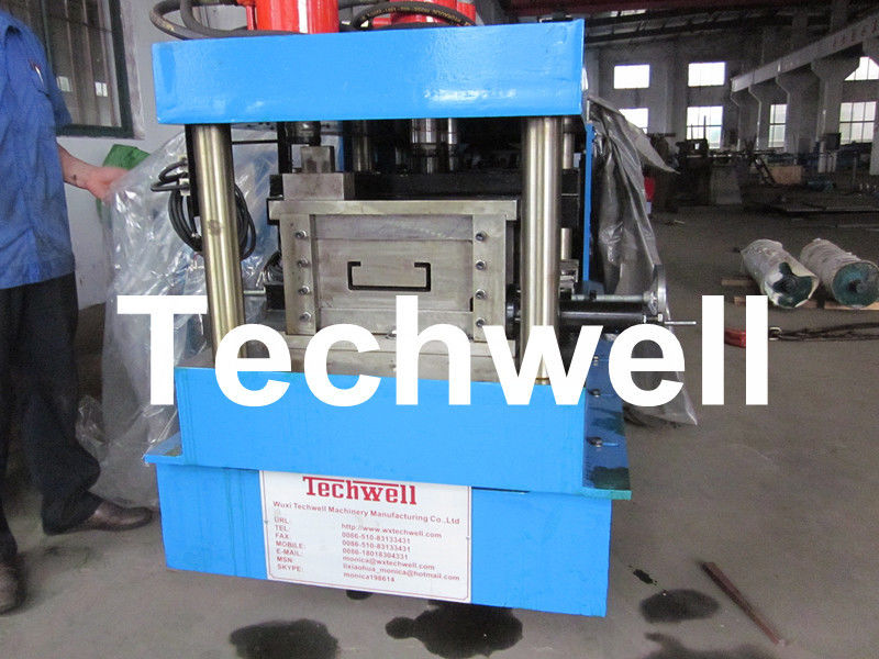 rotolo del Purlin del acciaio al carbonio 15Kw C che forma macchina per la struttura d'acciaio del Purlin di C