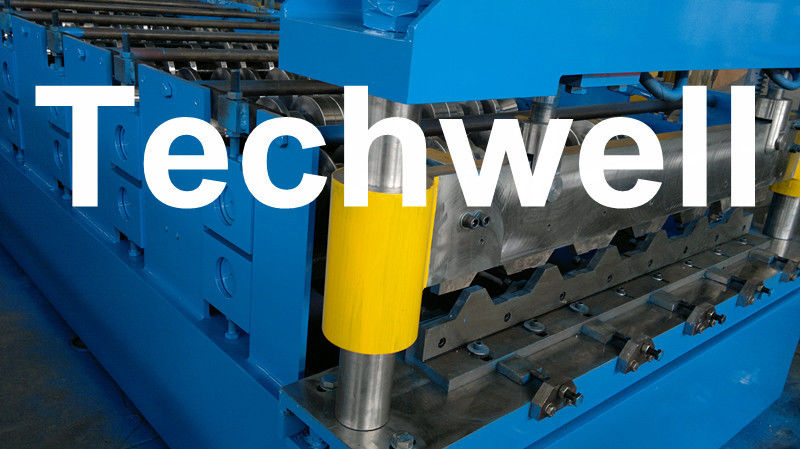 Rotolo del pannello del tetto di Chromadek IBR che forma macchina con velocità di lavoro di 0 - 15 m/min