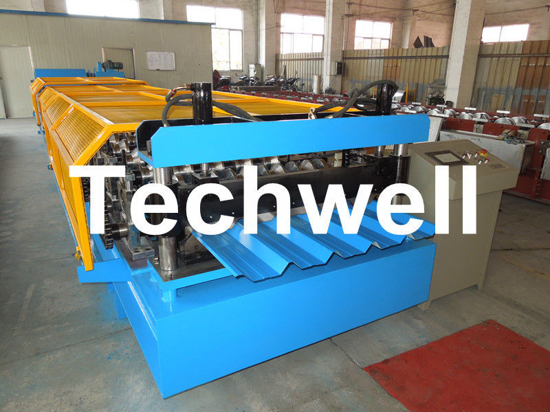 Rotolo del pannello del tetto di Chromadek IBR che forma macchina con velocità di lavoro di 0 - 15 m/min