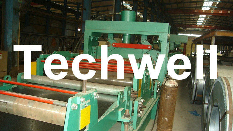 4 - il silo d'acciaio 8m/min ha ondulato il rotolo del pannello di parete che forma la macchina per il lamiera galvanizzato