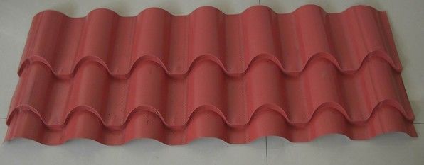 Tipo manuale e automatico rotolo d'acciaio delle mattonelle di colore che forma macchina con l'asse dell'alto grado 45#