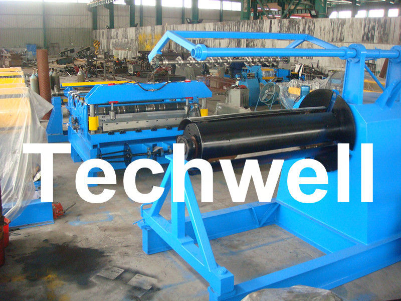 Macchina di taglio semplice metallo/dell'acciaio per i tagli bobine delle 0,2 - 1,8 * 1300 in 10 strisce
