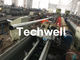 40mm, 60mm, 70mm, 80mm Octagon / Octagonal Pipe Roll Forming Machine With Fly Saw Cutting